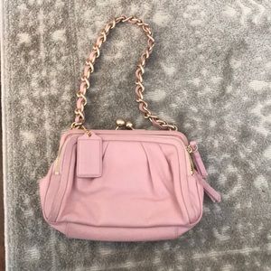 Pink coach bag
